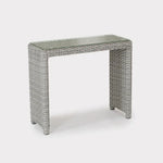 Palma Glass Top Side Table