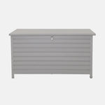 Pebble Medium Storage Cushion Box Aluminium