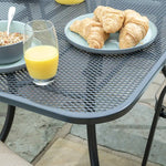 Square Mesh Table 90x90cm