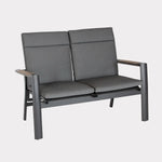 Surf Active Outdoor Lounge Set with Kalos Fire Pit Coffee Table