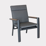 Surf Active Outdoor Lounge Set with Kalos Fire Pit Coffee Table