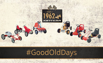Vintage go kart poster.