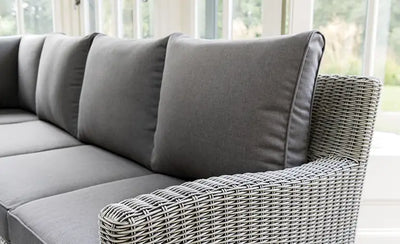 How do I clean and protect my cushions?