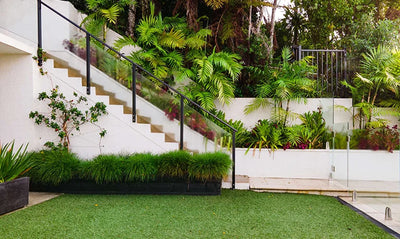 Clean fresh decor inside a bedroom