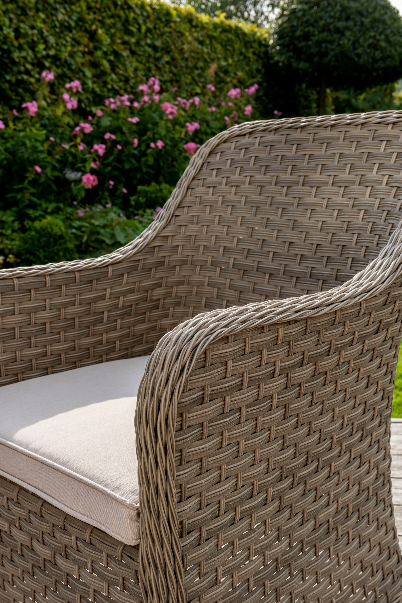 Kettler Charlbury 4 Seat Wicker Dining Set