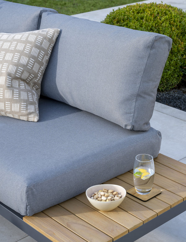 elba Low Lounge Corner Set with Rectangular Table