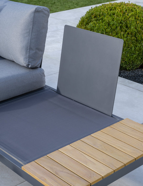 elba Low Lounge Corner Set with Rectangular Table