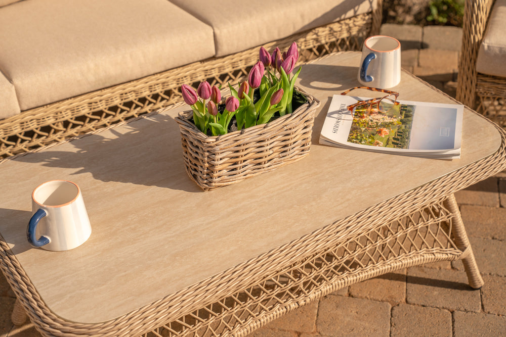 Sahara Wicker Sofa Set