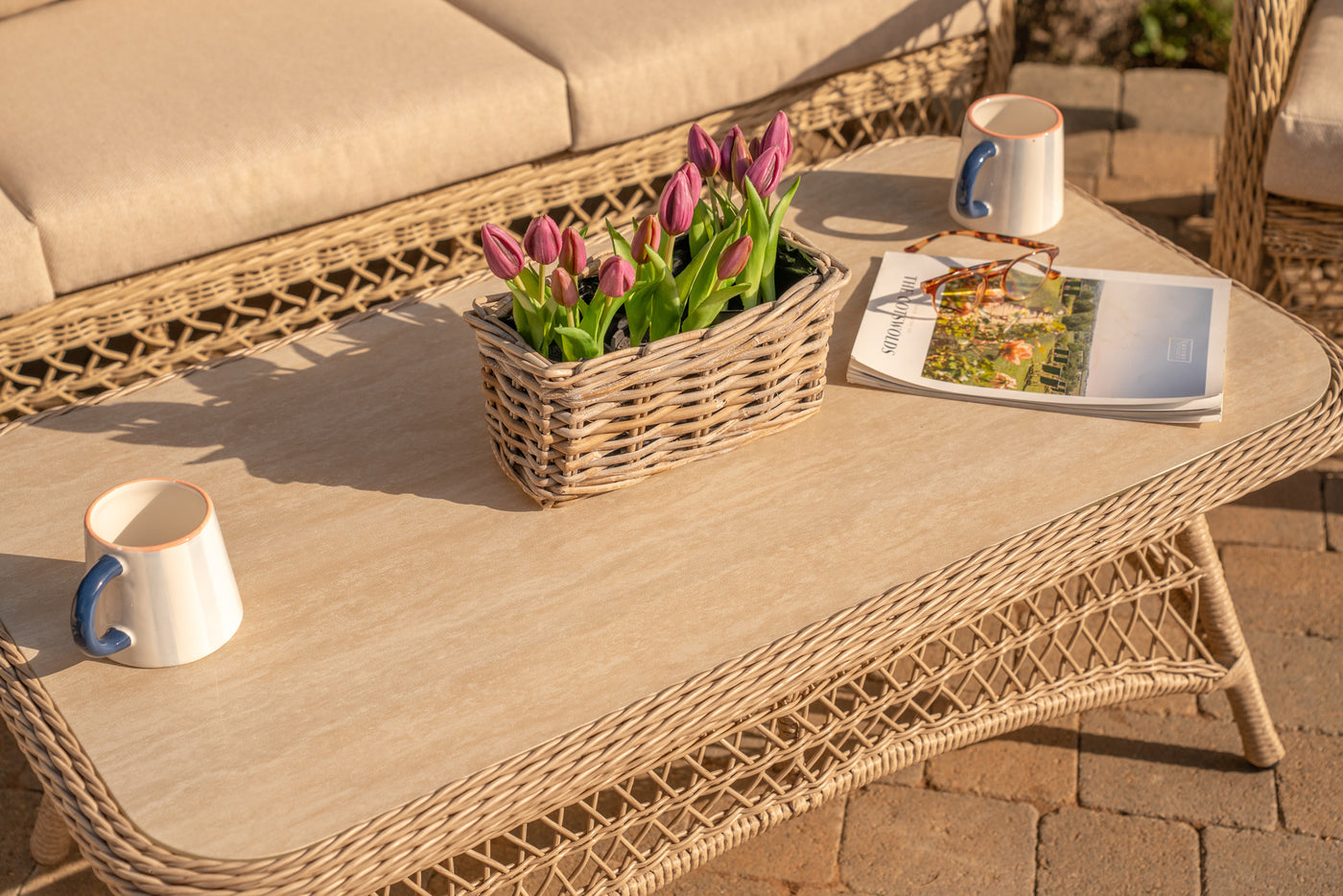 Sahara Wicker Sofa Set