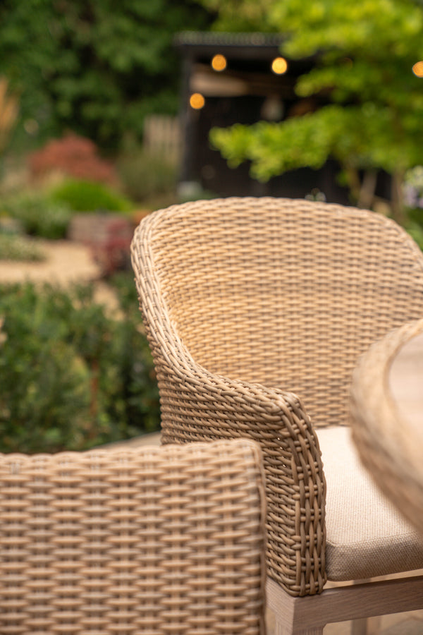 Avora 4 Seat Wicker Dining Set