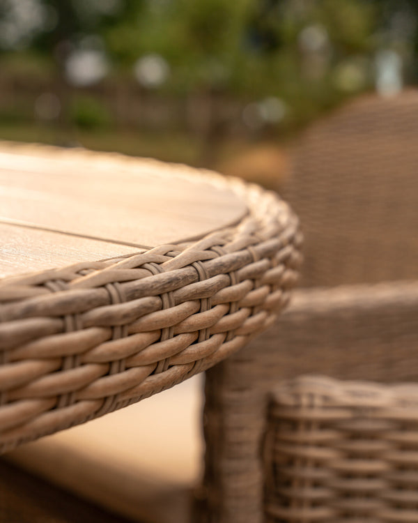 Avora 4 Seat Wicker Dining Set