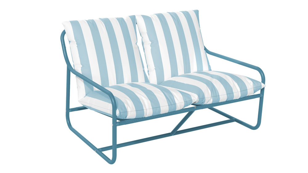 Cloud Relaxer 2 Seat Aluminium Sofa