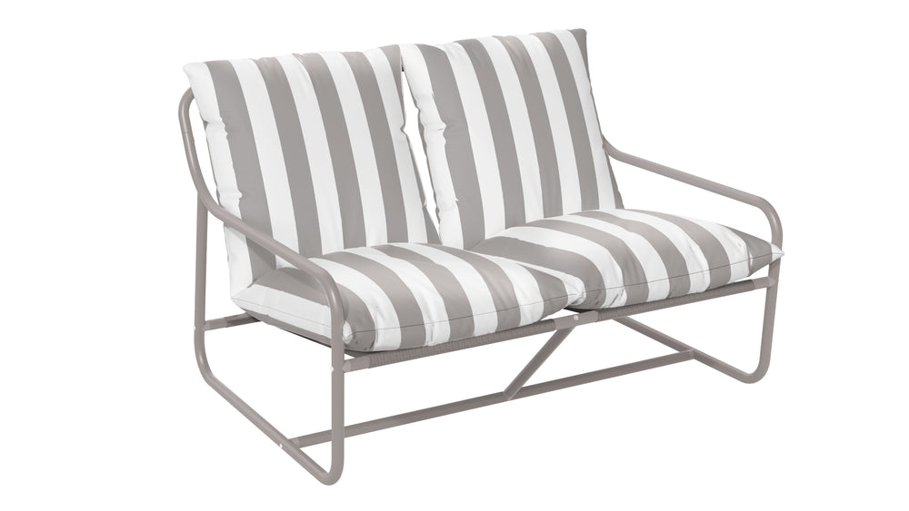 Cloud Relaxer 2 Seat Aluminium Sofa