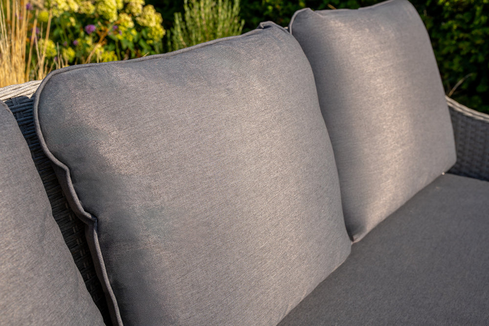 Foxley Wicker Sofa Set with High/Low Table