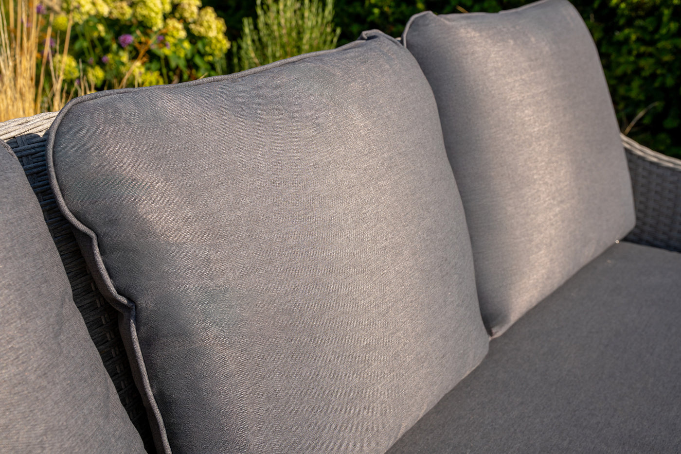 Foxley Wicker Sofa Set with High/Low Table