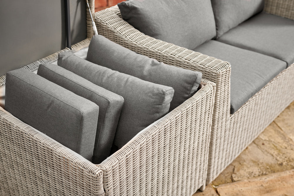 Palma Compact Set in Whitewash