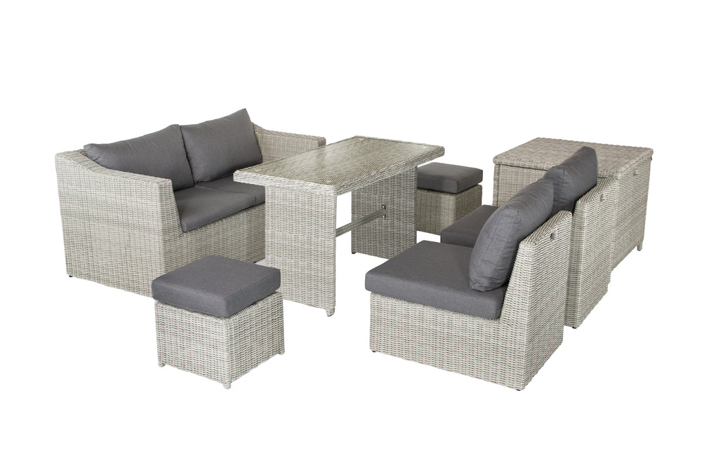 Palma Compact Set in Whitewash