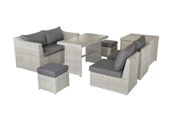 Palma Compact Set in Whitewash