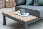 Elba Low Lounge Corner Set with Square Firepit