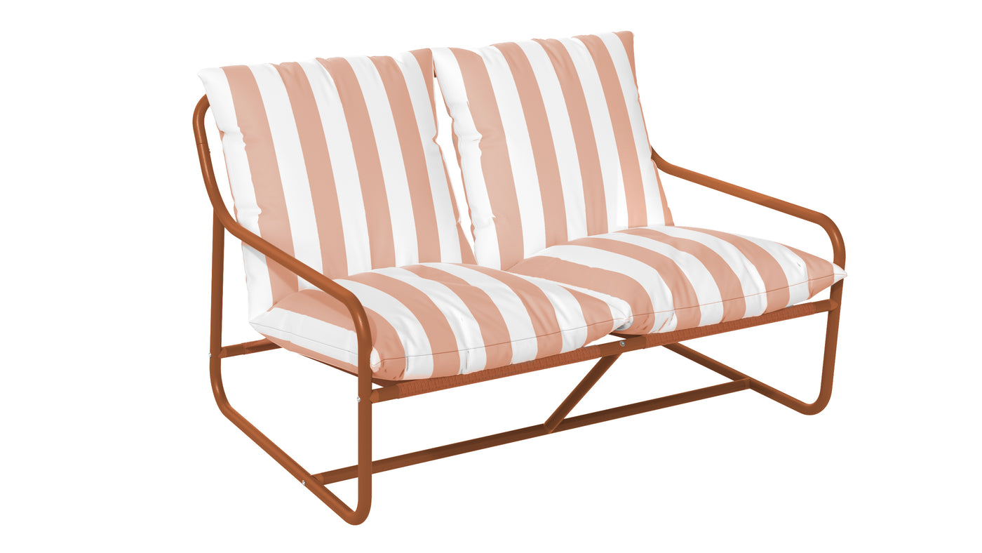 Cloud Relaxer 2 Seat Aluminium Sofa