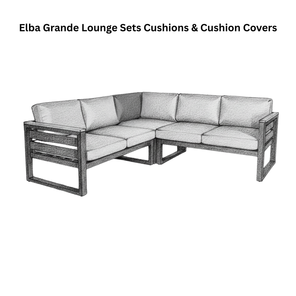 Elba Grande Lounge Sets Cushions & Cushion Covers