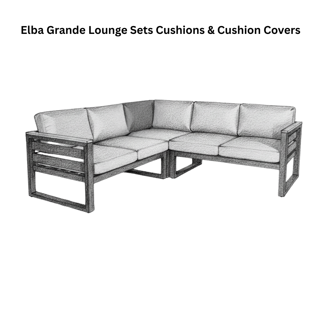 Elba Grande Lounge Sets Cushions & Cushion Covers