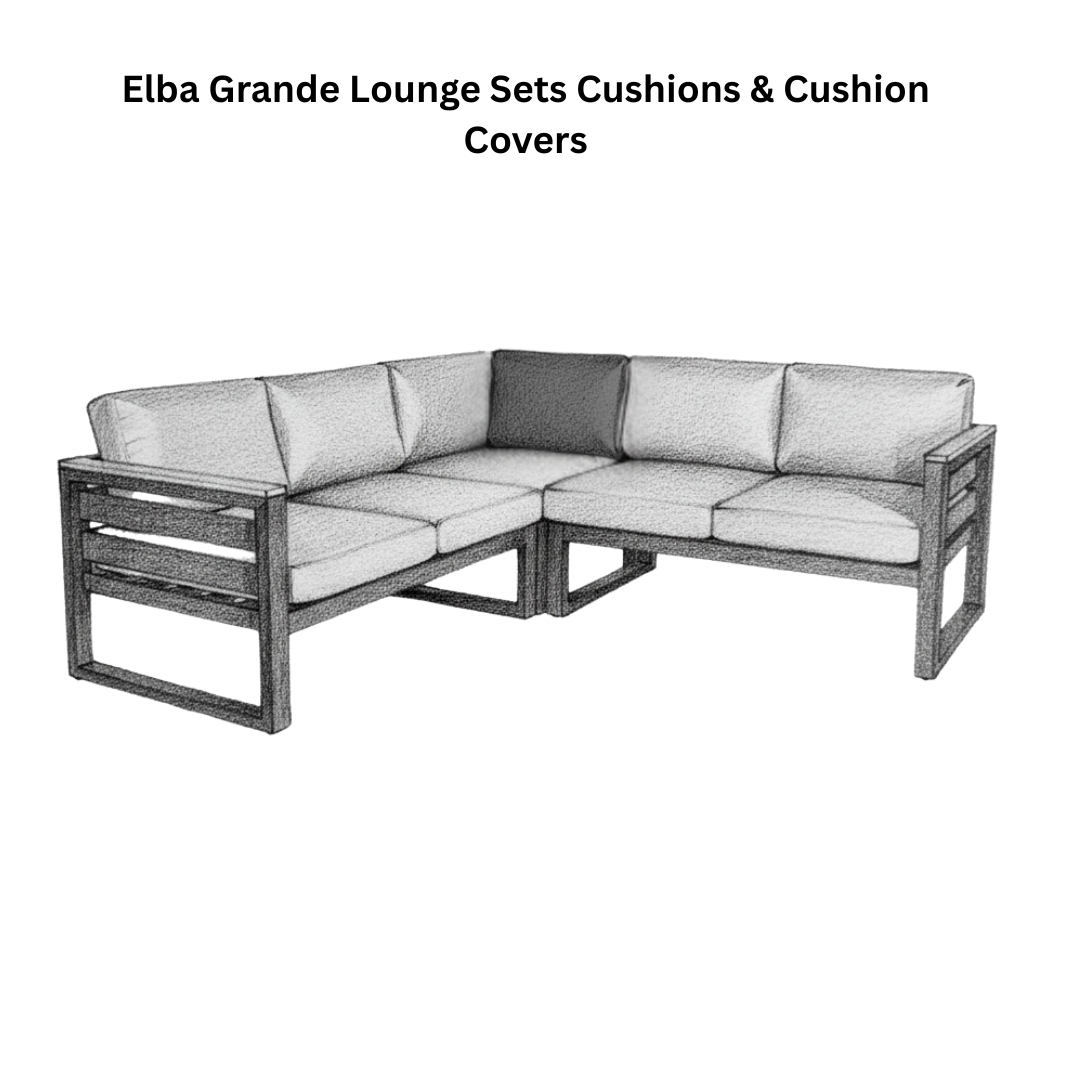 Elba Grande Lounge Sets Cushions & Cushion Covers