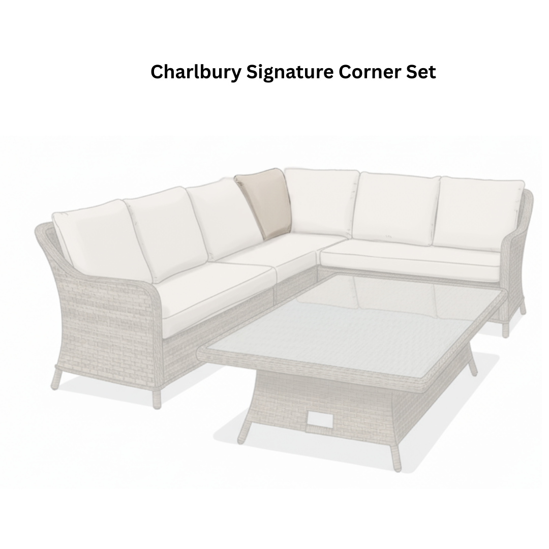 Charlbury Back Cushion 2 – CHARLBACK2 / Weatherproof