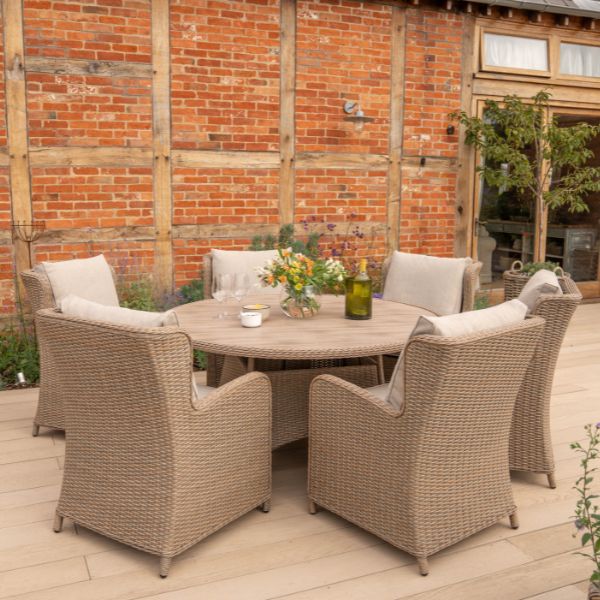 Derwent 6 Seat Dining Set with 150cm Table