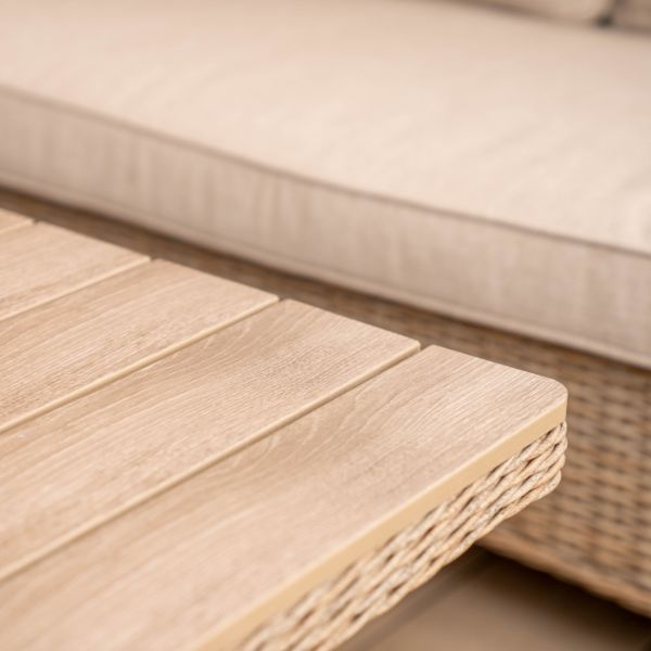 Derwent Recliner Corner Set and 120x120cm High/Low Table