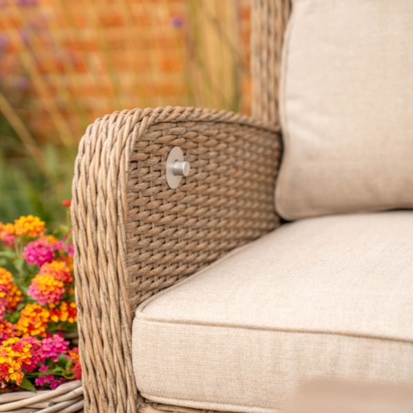 Derwent Recliner Corner Set and 120x120cm High/Low Table