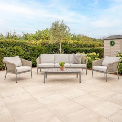 Isla 5 Seat Wicker Lounge Set