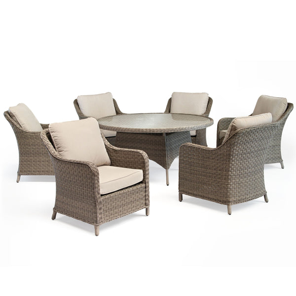 Charlbury 6 Seat Casual Dining Set