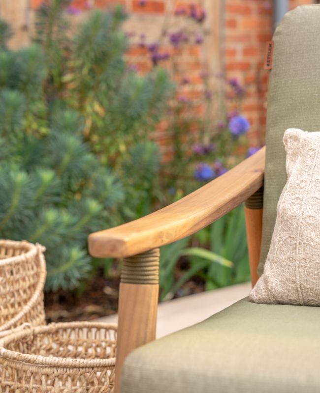 Meadow 5 Seat Wood Lounge Set