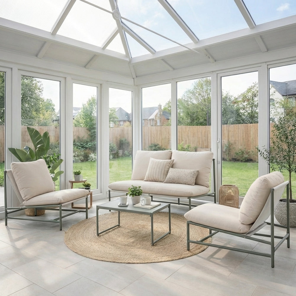 Leaf 4 Seat Lounge Set