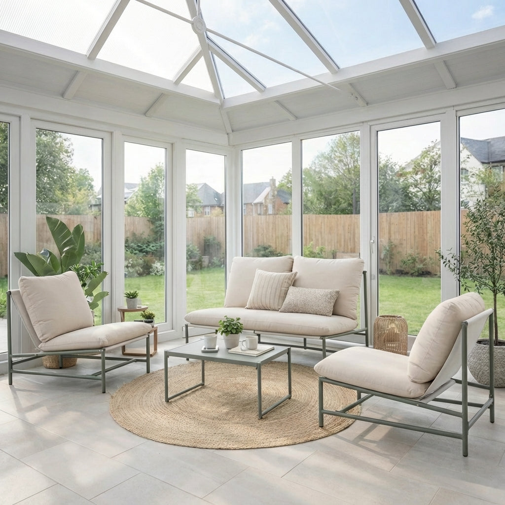 Leaf 4 Seat Lounge Set