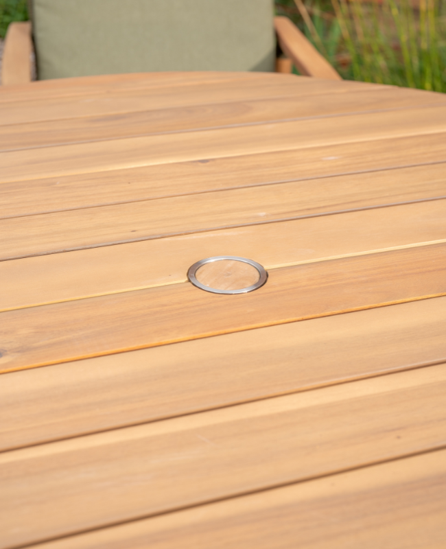 Meadow 4 Seat Wood Dining Set