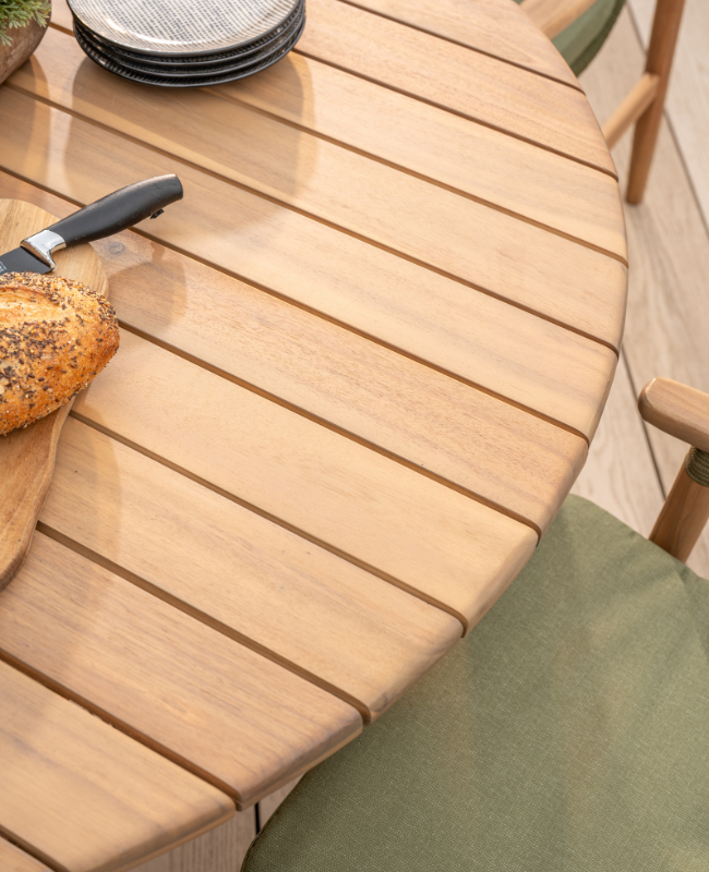 Meadow 4 Seat Wood Dining Set