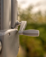 Orion 3m Round LED Cantilever Parasol with Granite Base & Night Cover