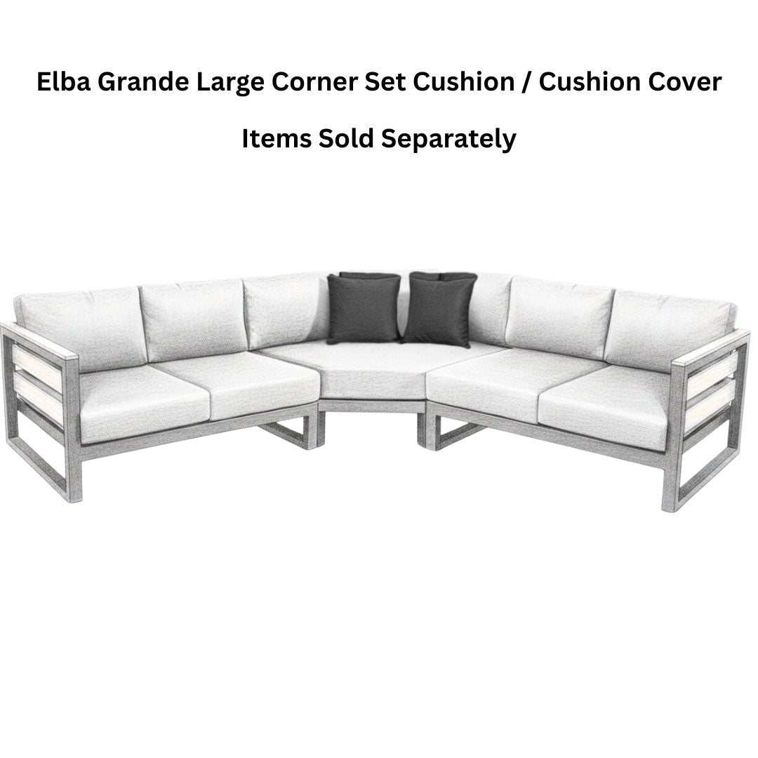 Elba Grande Large Corner Set Cushion / Cushion Cover