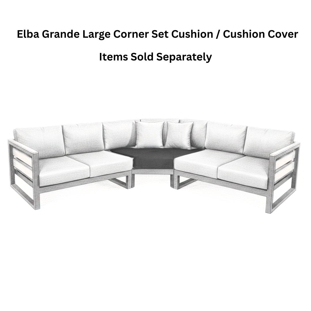 Elba Grande Large Corner Set Cushion / Cushion Cover