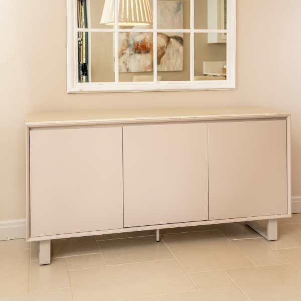 Oslo 3 Door Sideboard - Beige