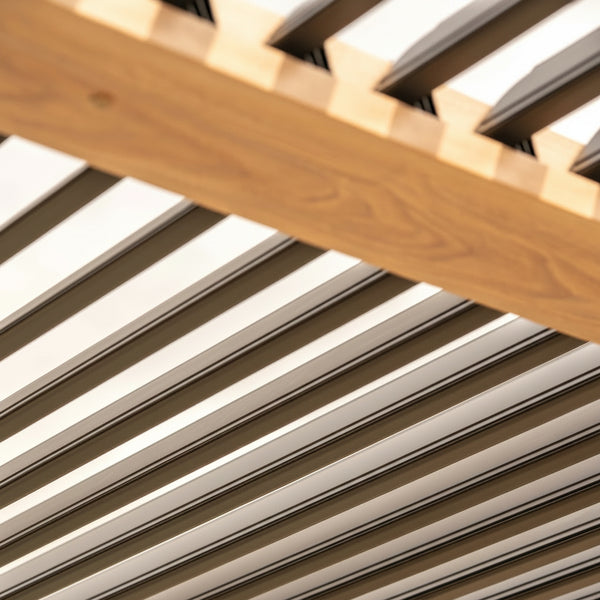 Kettler Signature Pergola in Wood Effect. Available in 3 Sizes
