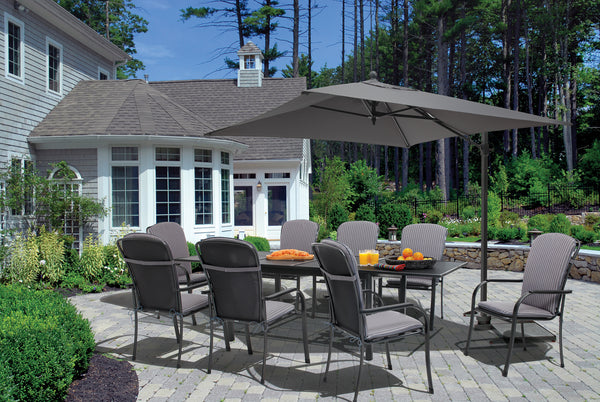 Bonella 8 Seat Mesh Dining Set