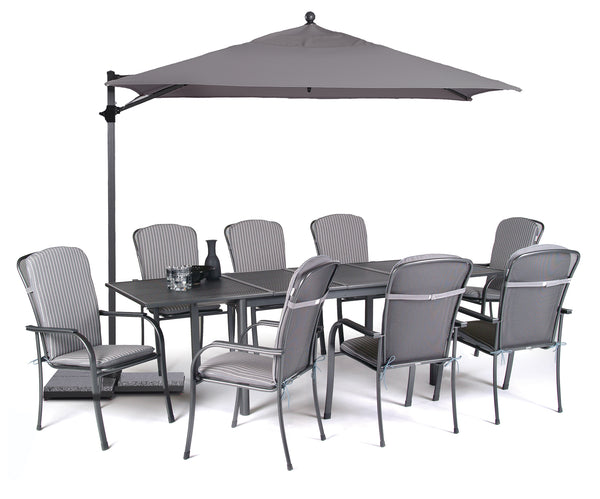 Bonella 8 Seat Mesh Dining Set