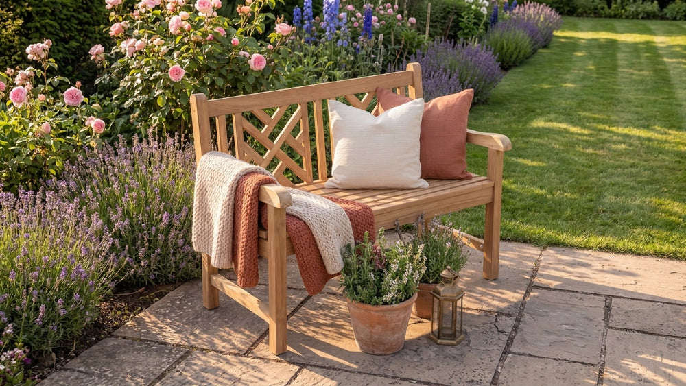 Kettler Brookfield Solid Teak Garden Bench