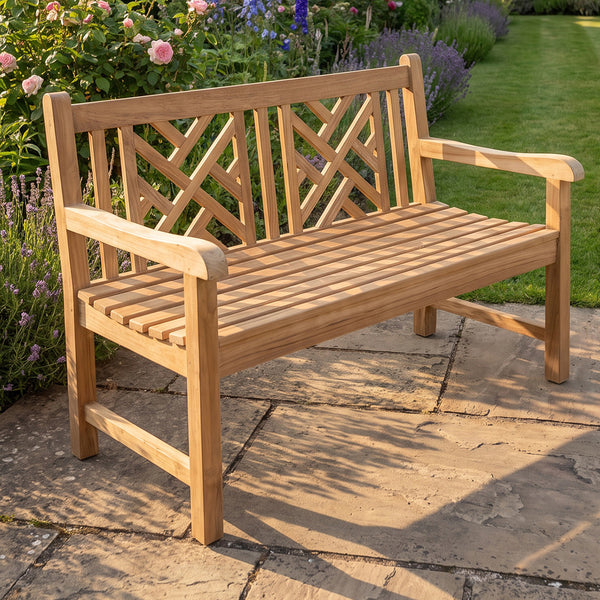 Brookfield Solid Teak Garden Bench