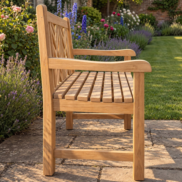 Brookfield Solid Teak Garden Bench