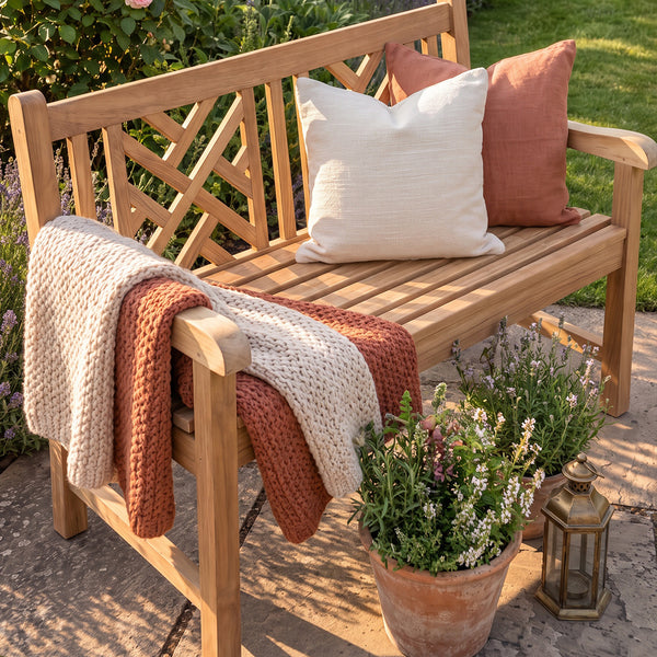 Brookfield Solid Teak Garden Bench