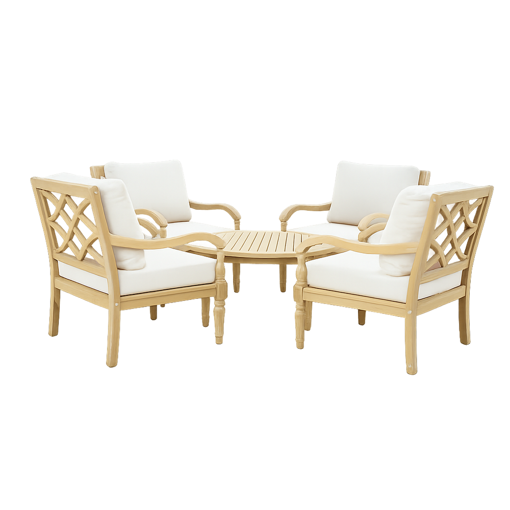 Claire Teak Garden Furniture Set